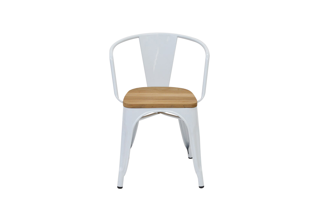 low chair with back